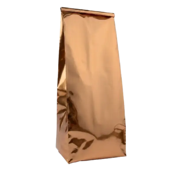 Gold Alüminyum Yan Körüklü Torba