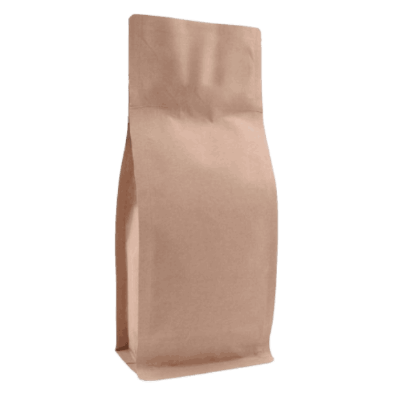 Kraft Metalize Flat Bottom Torba